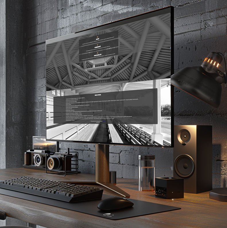 projekt strony internetowej dla firmy masterdach