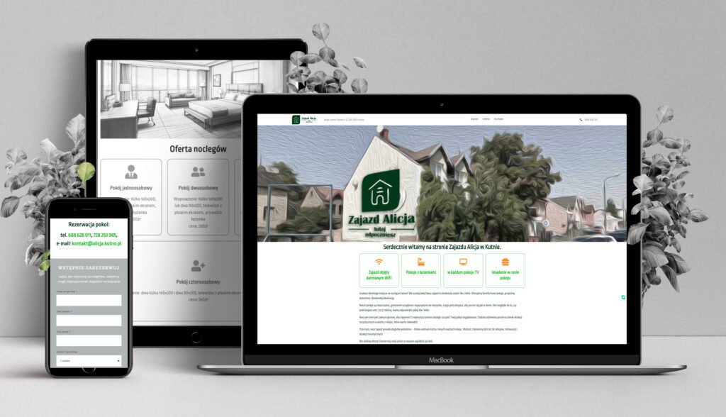 strona internetowa zajazdu alicja w kutnie