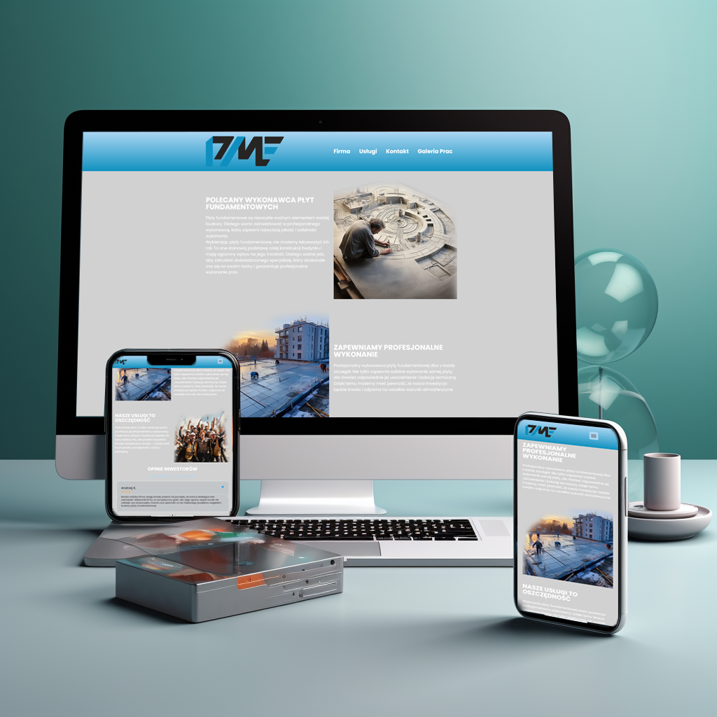 strona internetowa wykonawcy fundamentów